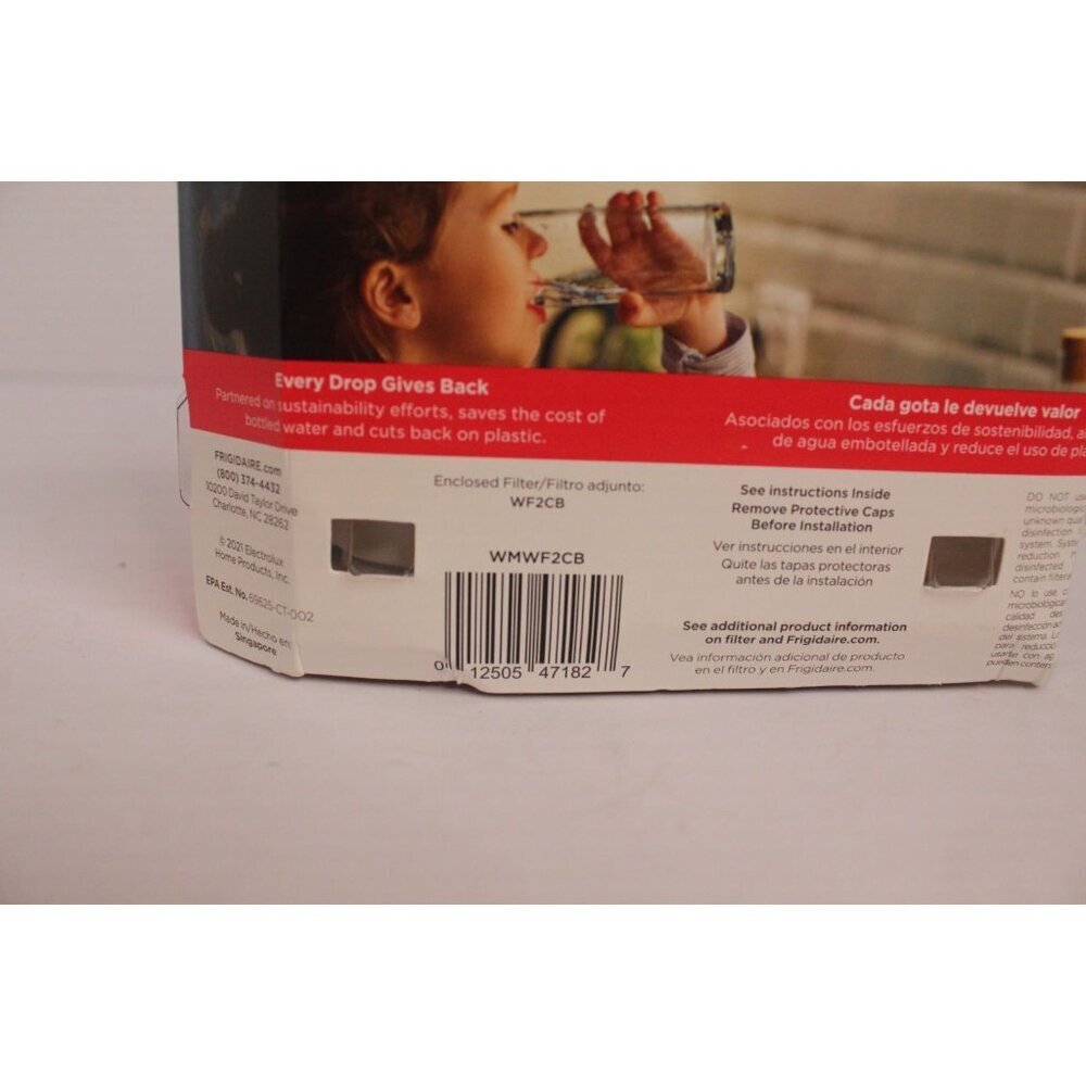 Frigidaire PureSource 2 Water/Ice refrigerator Filer WF2CB New In Box - Picture 4 of 7